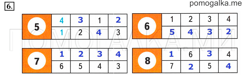 Часть 1. Страница 108-109. Решение примеров +3, -3. Задача №6 — решение 1
