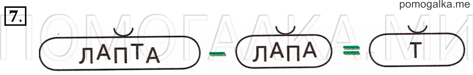 Часть 1. Урок 11. Вычитание. Задача №7 — решение 1
