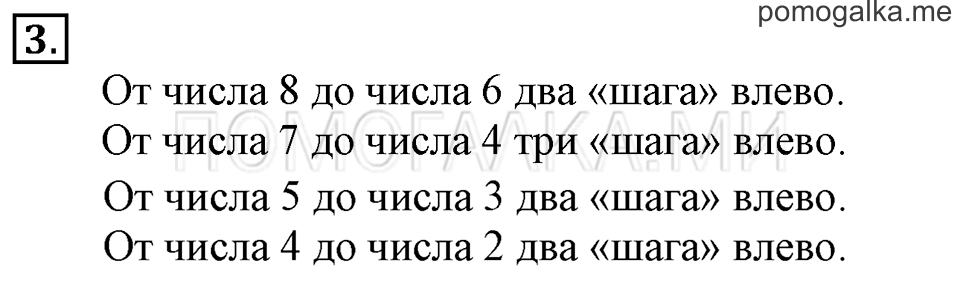 Часть 1. Урок 11. Шагаем по линейке. Вправо. Влево. Задача №3 — решение 1