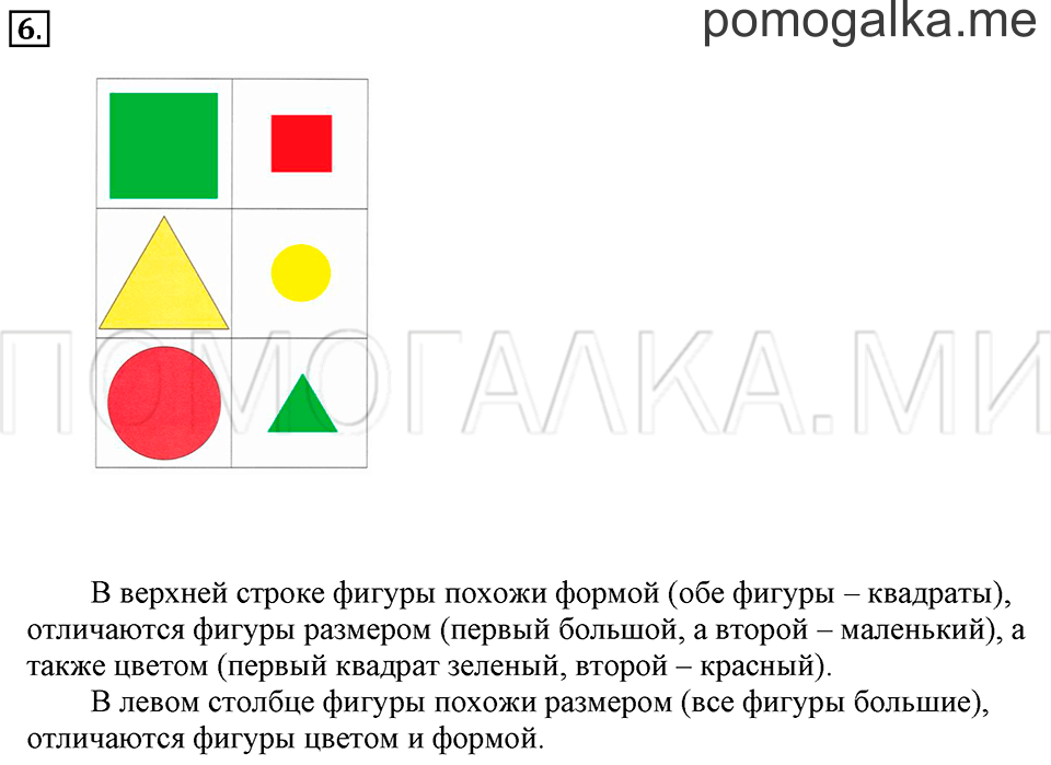 Часть 1. Урок 13. Сравниваем. Задача №6 — решение 1