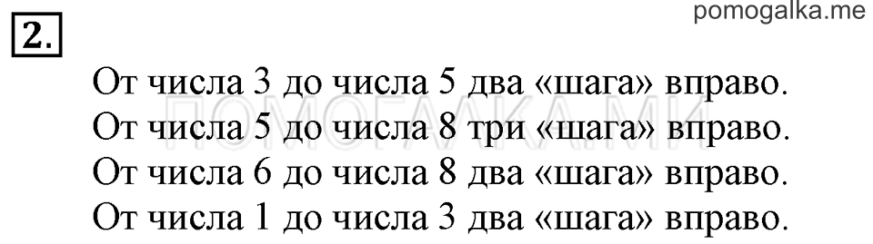 Часть 1. Урок 11. Шагаем по линейке. Вправо. Влево. Задача №2 — решение 1