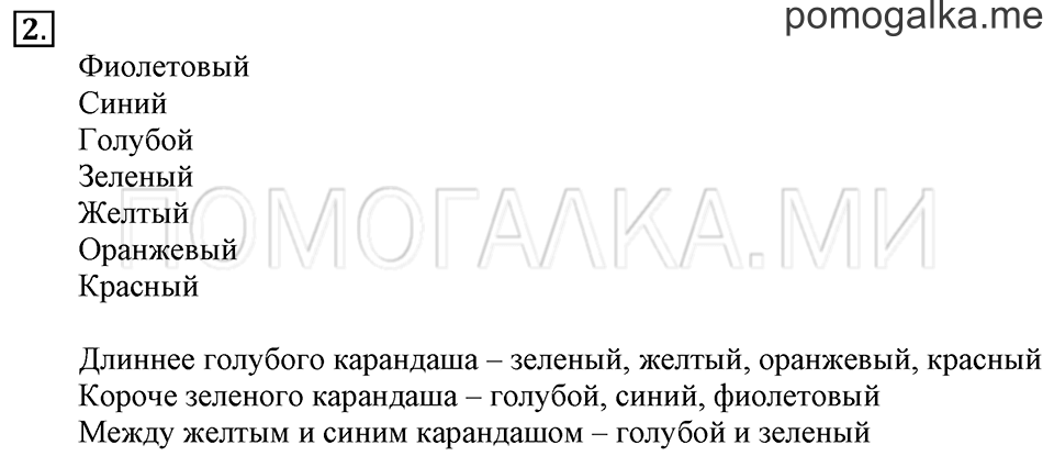 Часть 1. Урок 2. Сравниваем. Задача №2 — решение 1