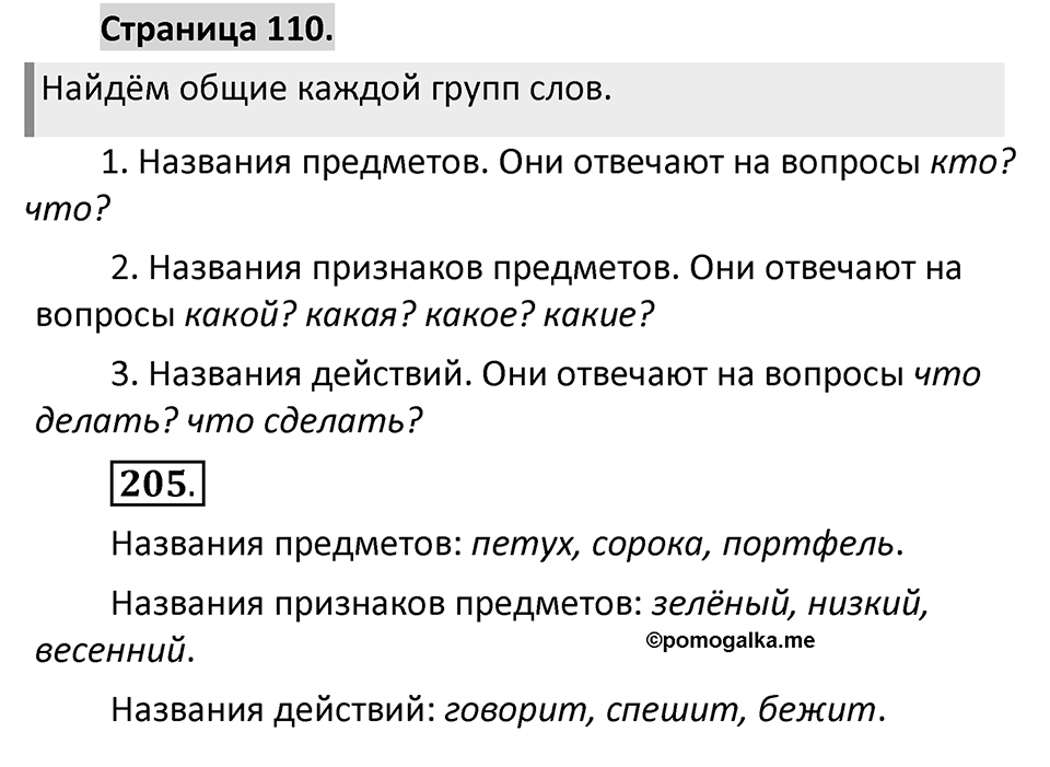 Страница 110 — решение 1