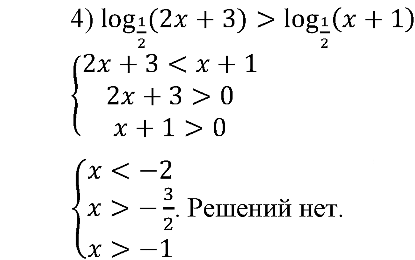 Глава IV. Логарифмическая функция. Номер №359 — решение 2