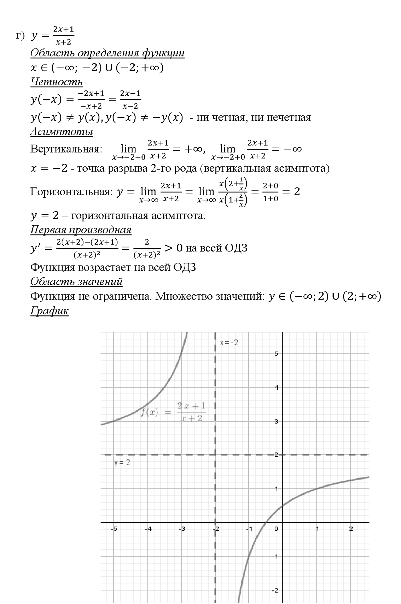 Глава 5. Производная. §31. Построение графиков функций. Номер №31.9 — решение 4