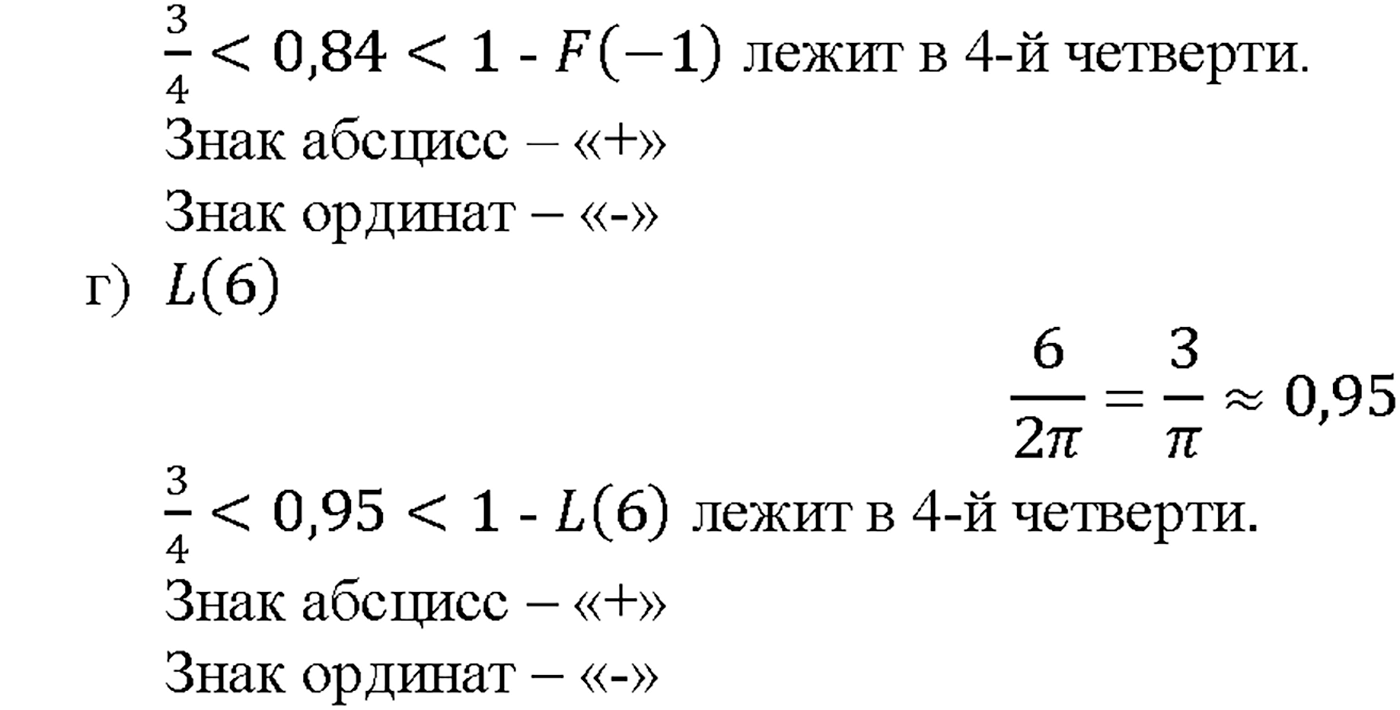 Глава 2. Тригонометрические функции. §5. Числовая окружность на координатной плоскости. Номер №5.10 — решение 2