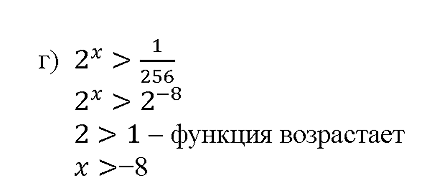 Глава 7. Показательная и логарифмическая функции. §39. Показательная функция, ее свойства и график. Номер №39.23 — решение 2