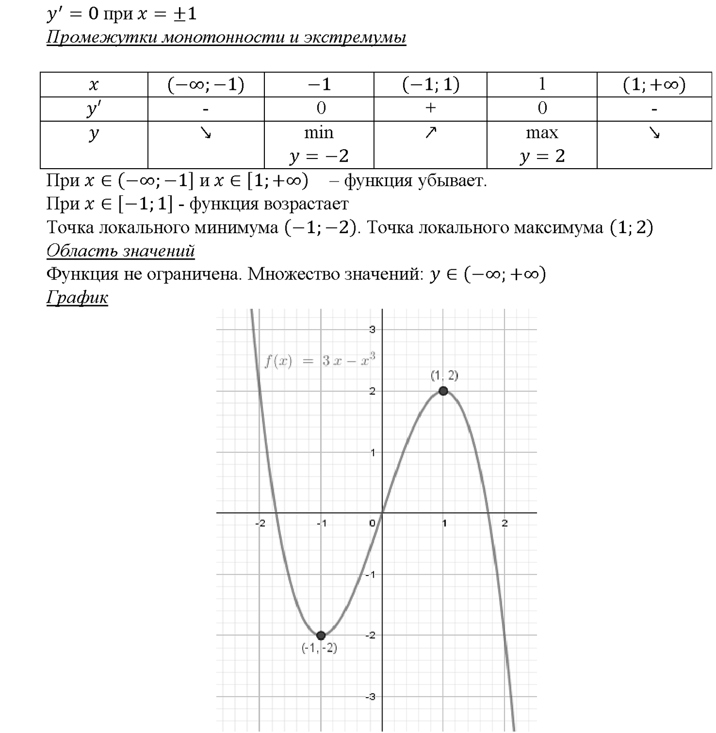 Глава 5. Производная. §31. Построение графиков функций. Номер №31.4 — решение 4