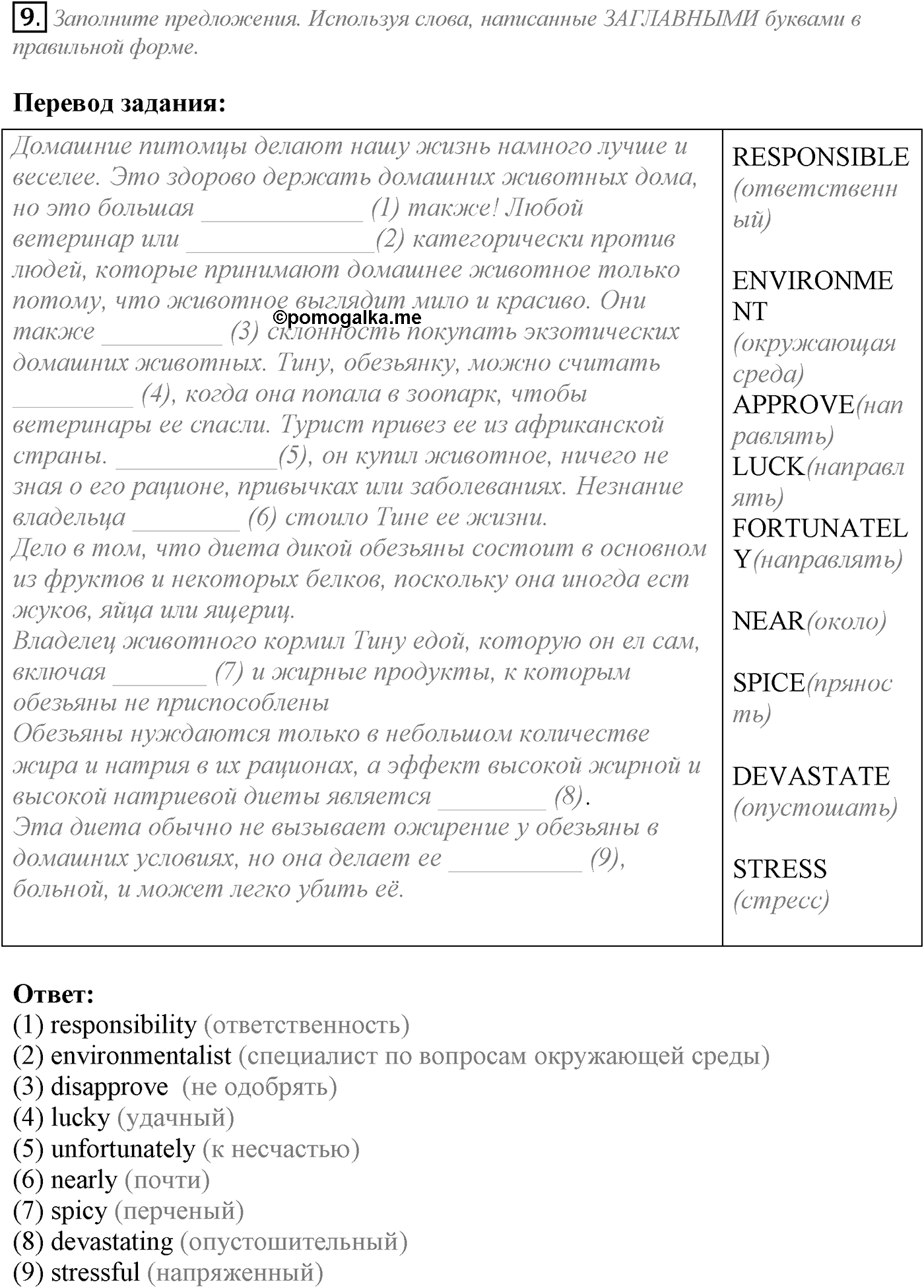 Unit 4. The world of opportunities. Section 4. Extensive Grammar. Задание №9 — решение 1