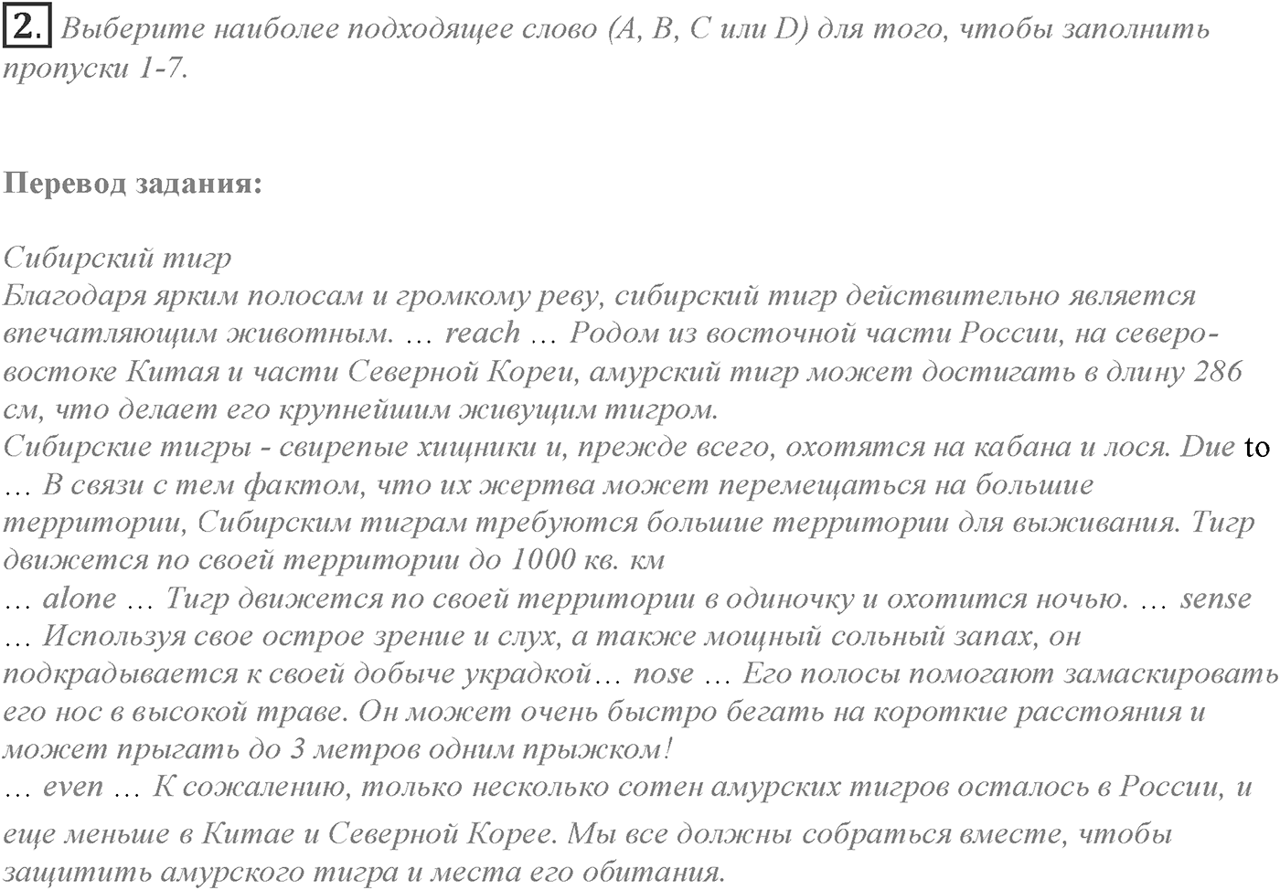 Module 4. Spotlight on Exams 4. Задание №2 — решение 1