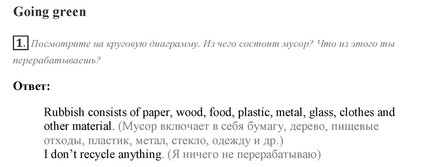 Module 1. Culture corner 1. Задание №1 — решение 1