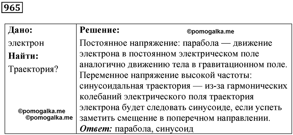 Номер 965 — решение 1