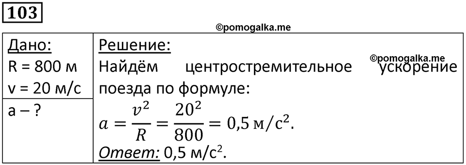 Номер 103 — решение 1