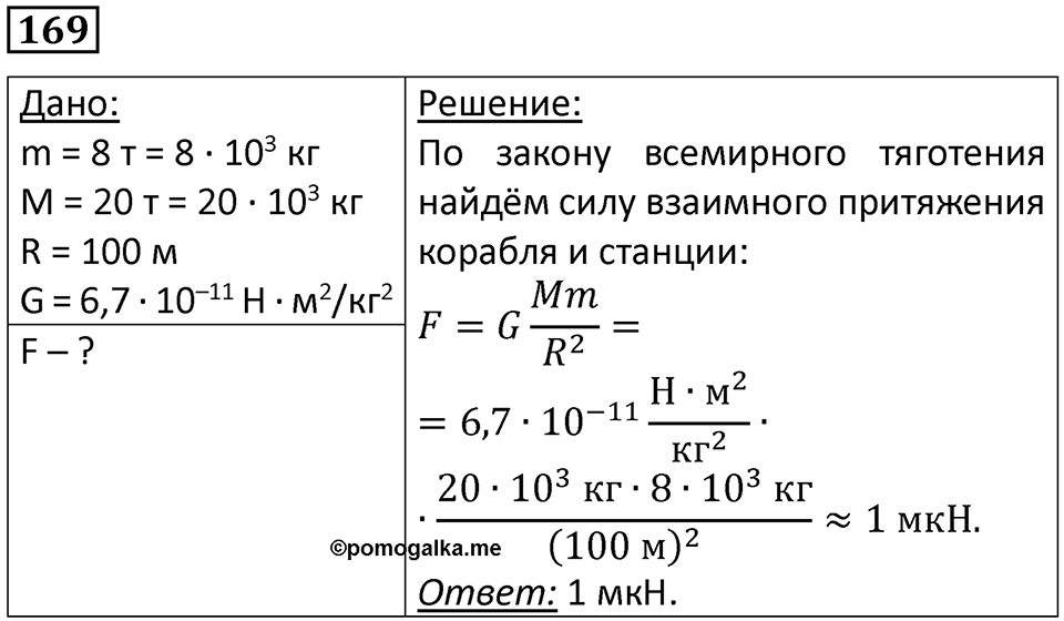 Номер 169 — решение 1