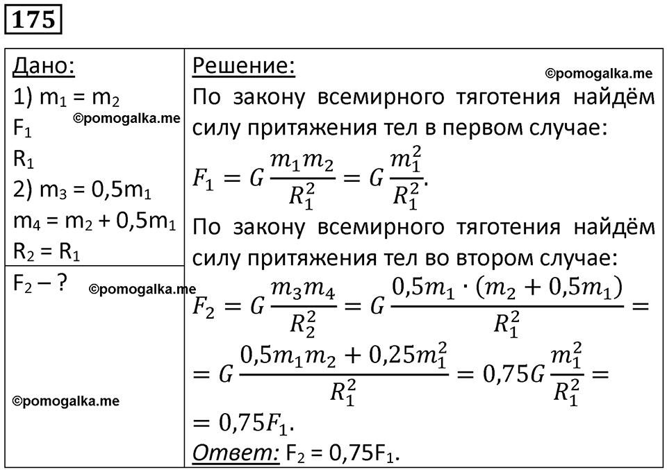 Номер 175 — решение 1