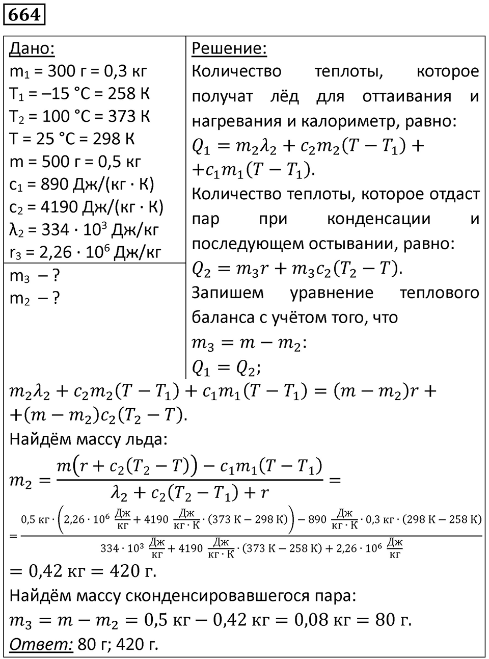 Номер 664 — решение 1