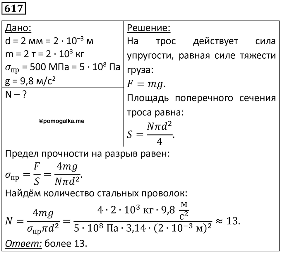 Номер 617 — решение 1