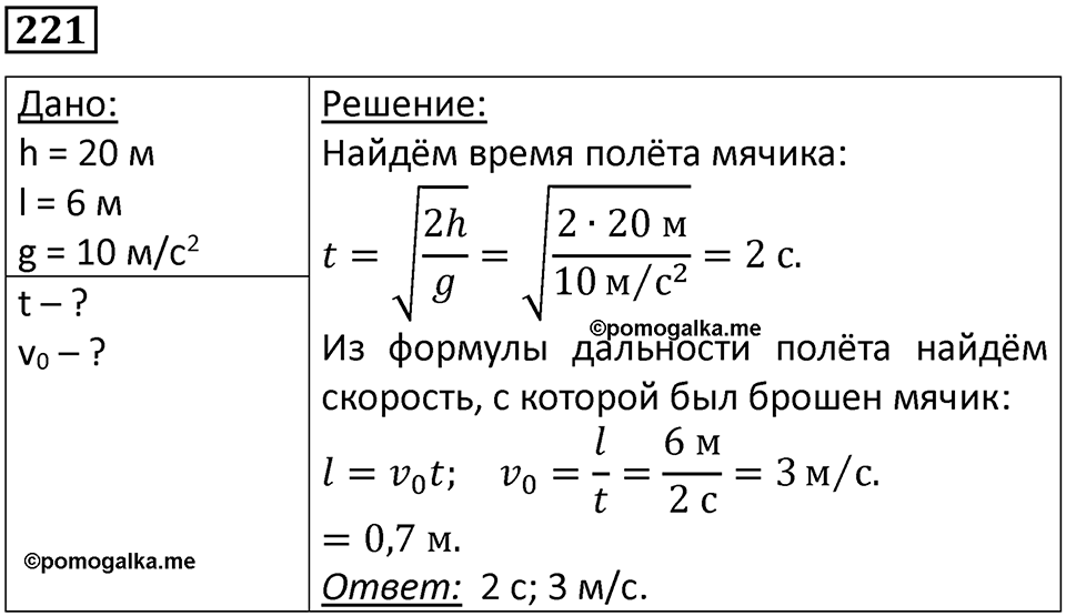Номер 221 — решение 1