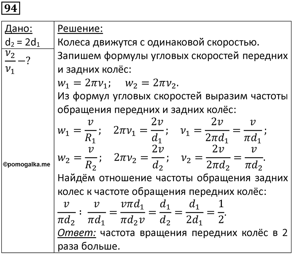 Номер 94 — решение 1