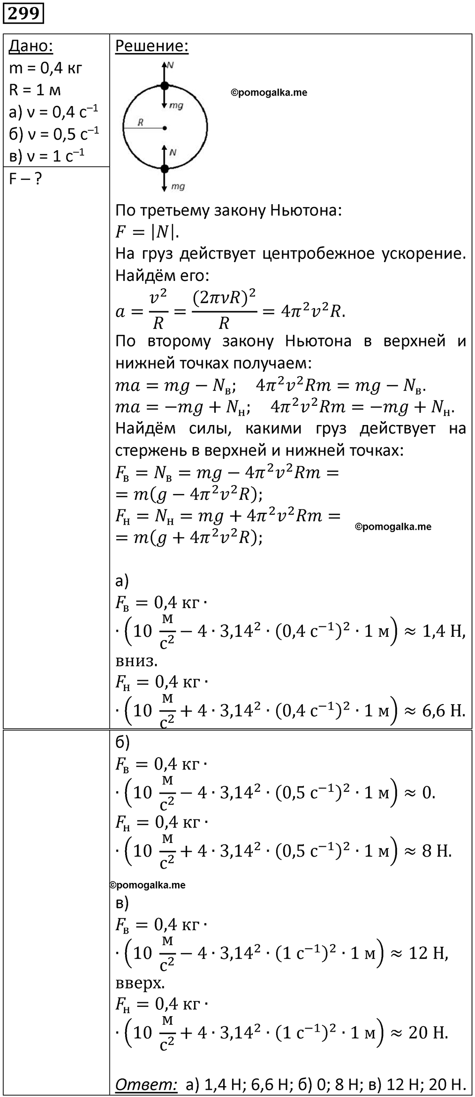 Номер 299 — решение 1