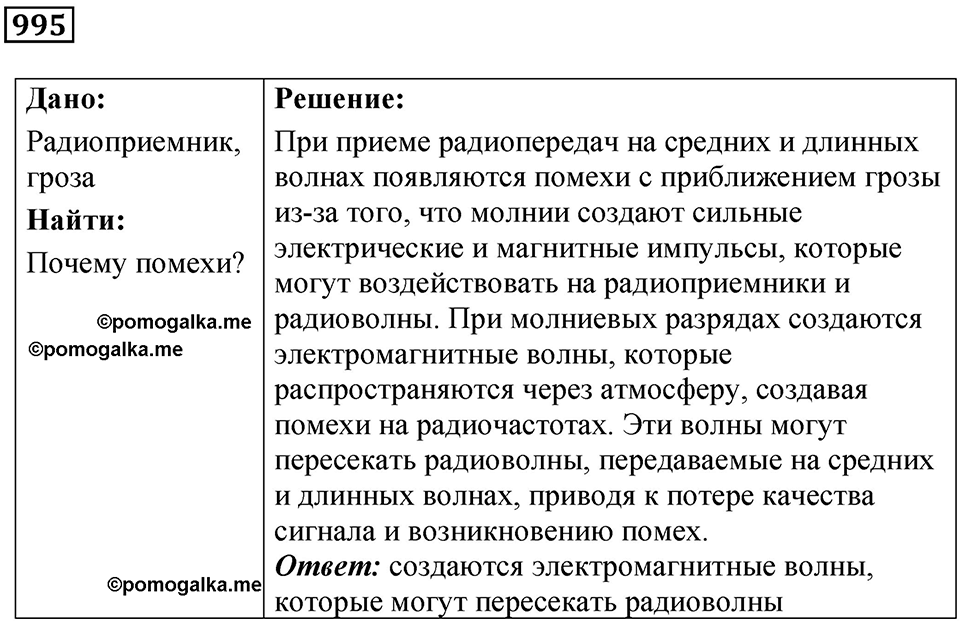 Номер 995 — решение 1