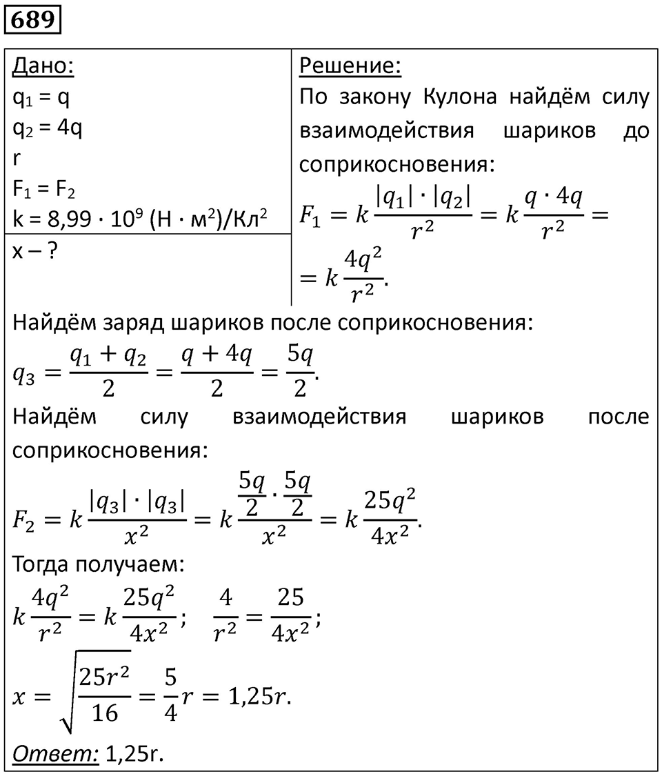 Номер 689 — решение 1