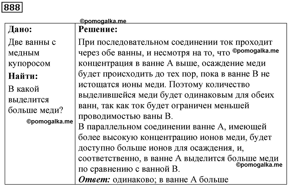 Номер 888 — решение 1
