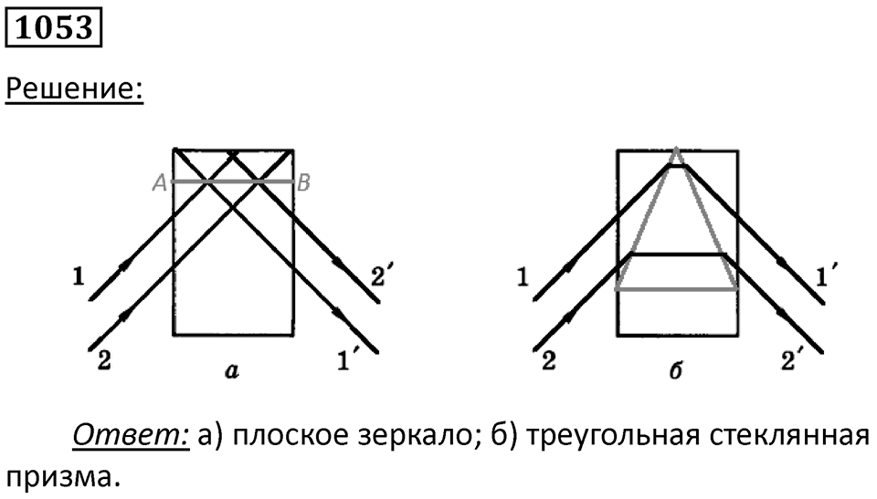 Номер 1053 — решение 1