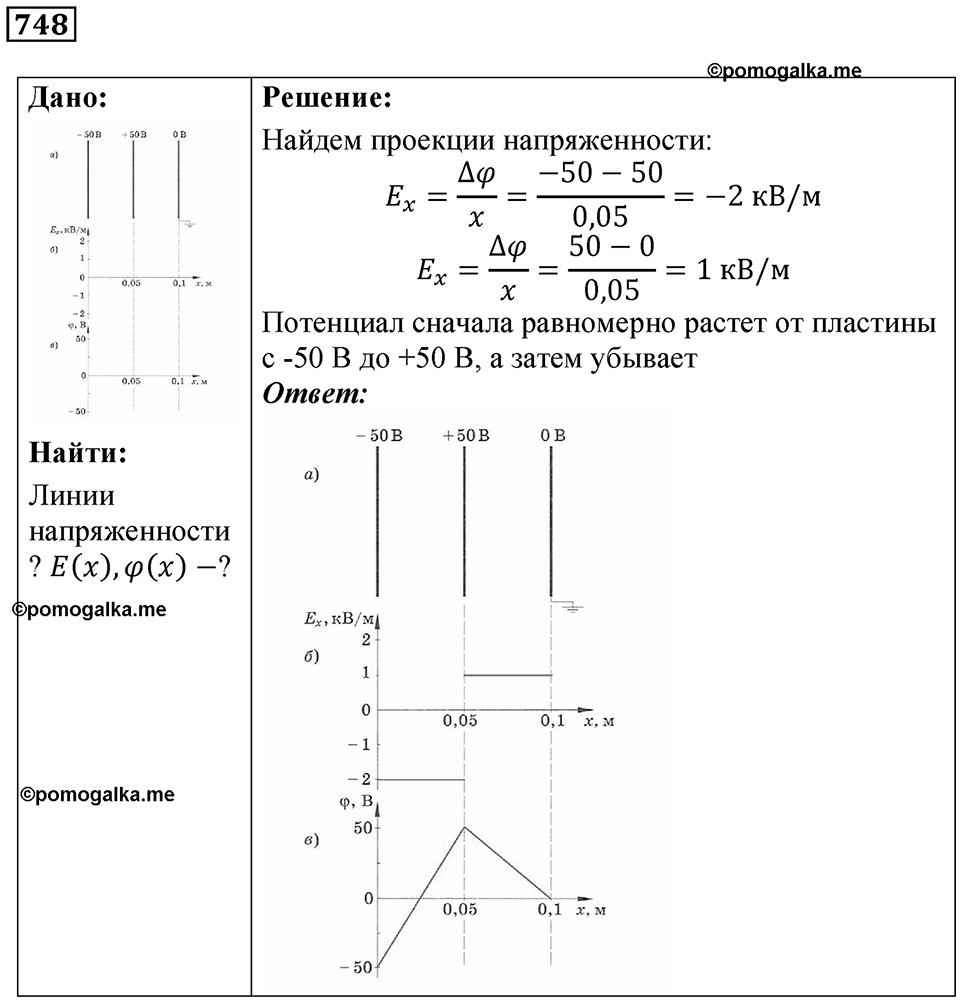 Номер 748 — решение 1