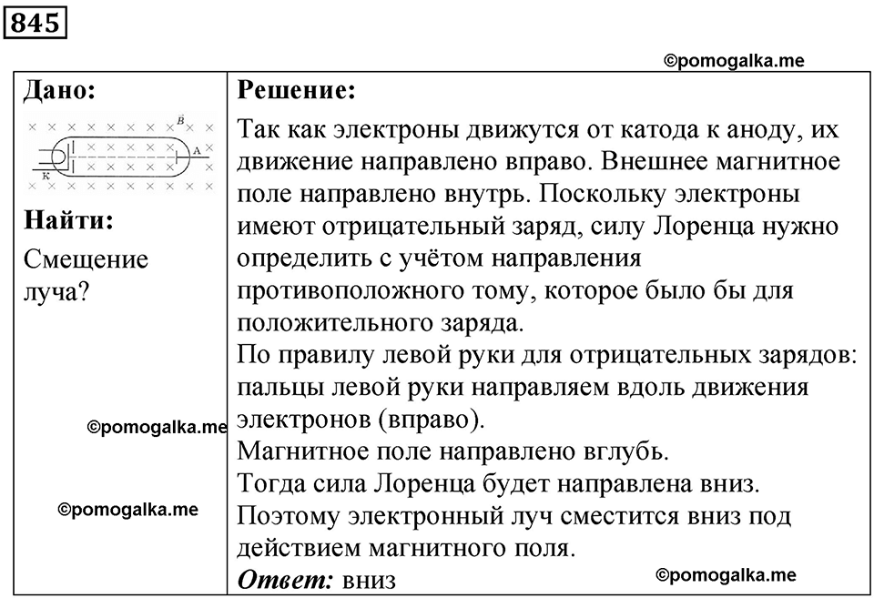 Номер 845 — решение 1