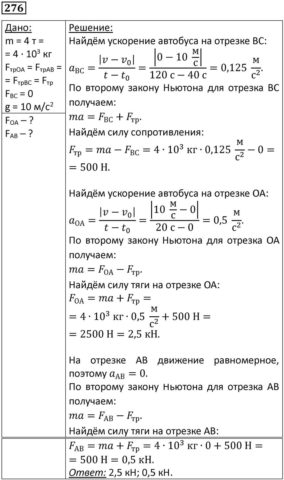 Номер 276 — решение 1