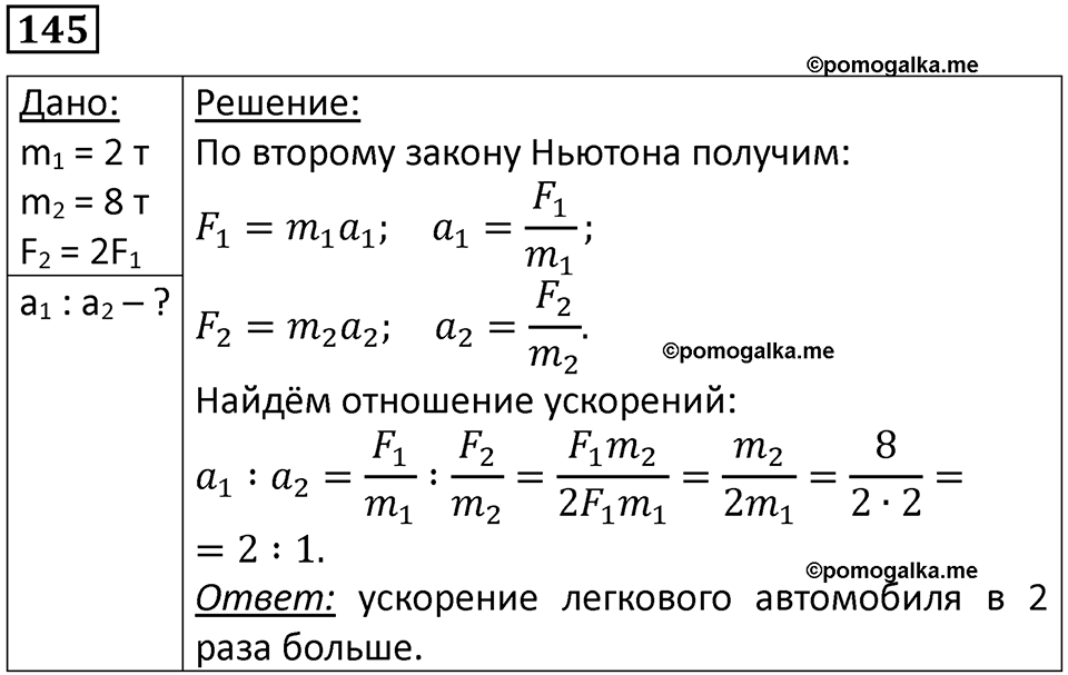 Номер 145 — решение 1