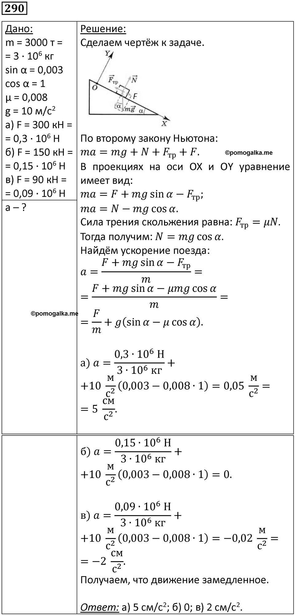 Номер 290 — решение 1