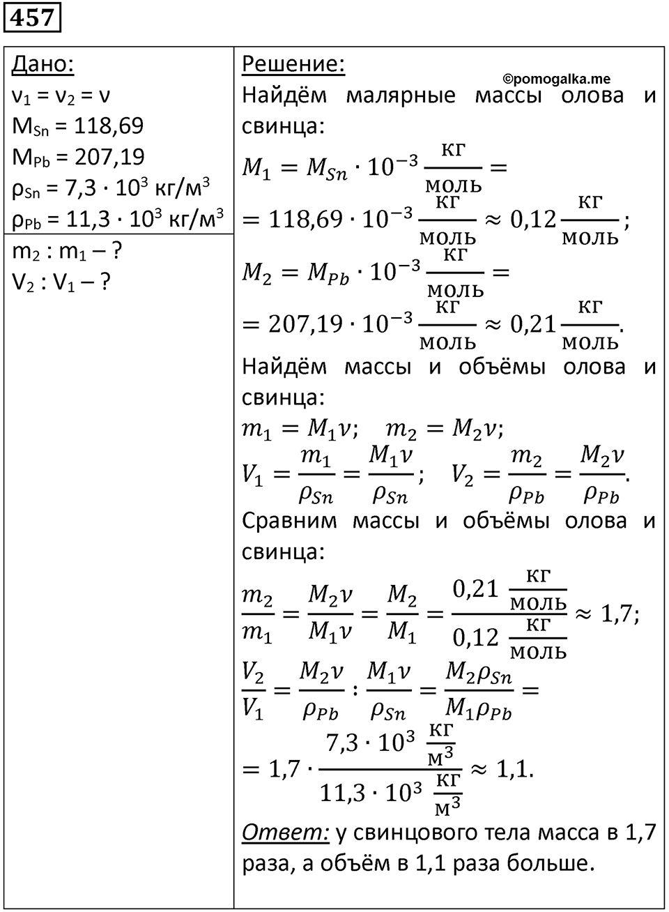 Номер 457 — решение 1