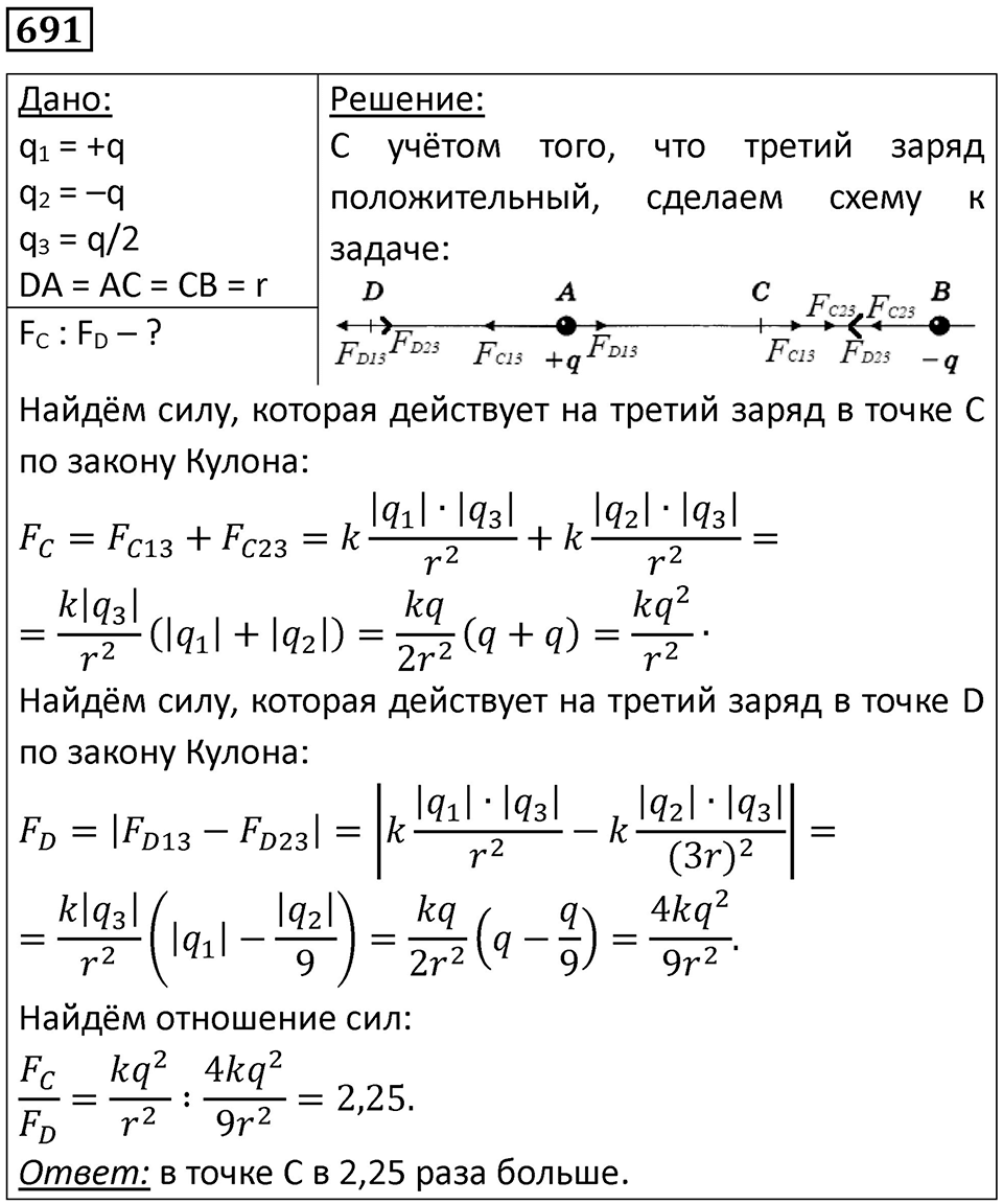 Номер 691 — решение 1