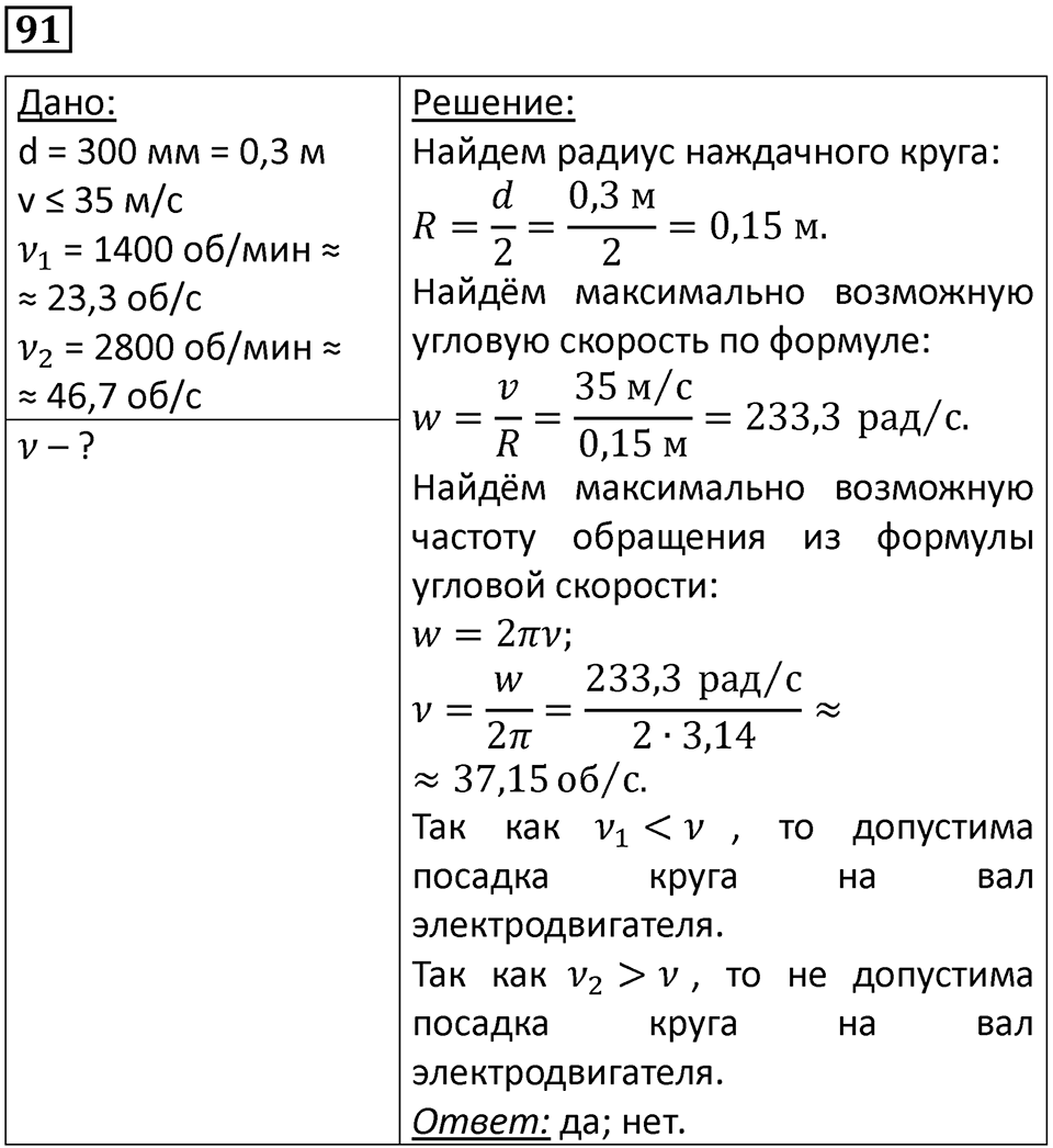 Номер 91 — решение 1