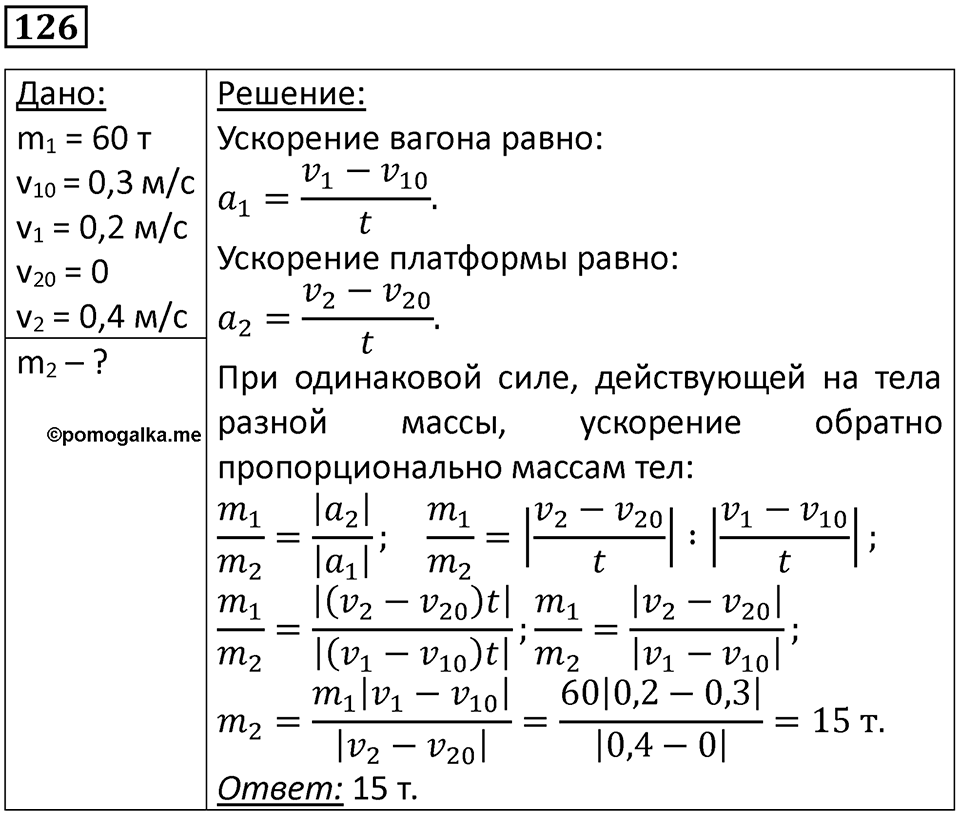 Номер 126 — решение 1
