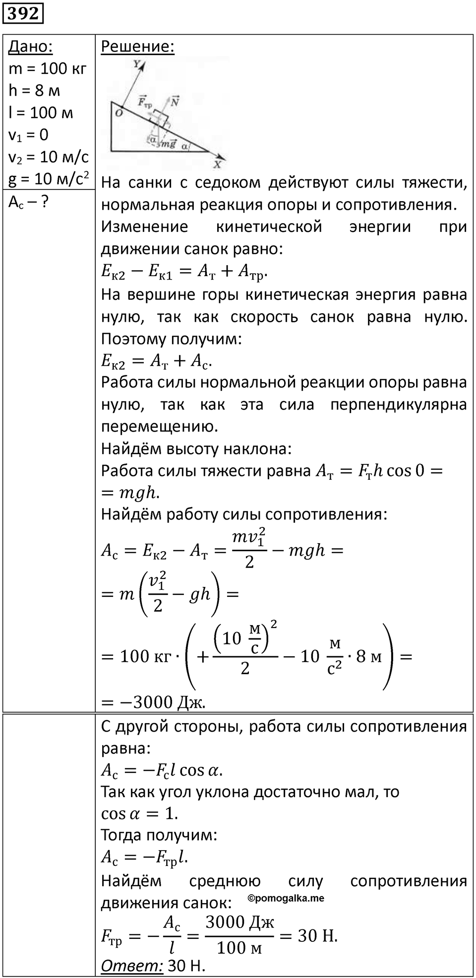 Номер 392 — решение 1