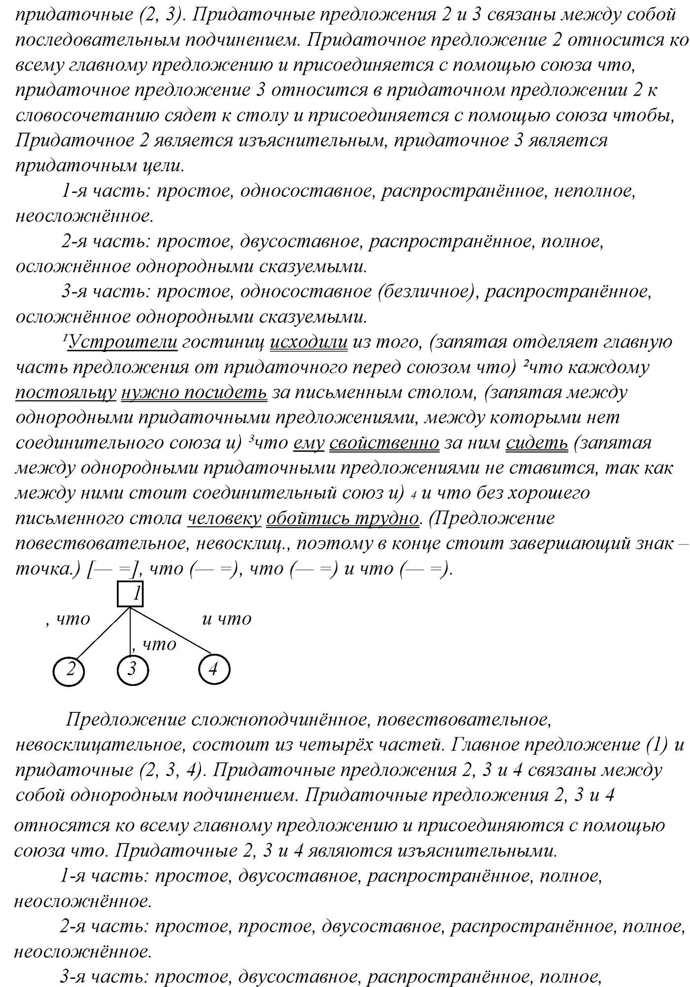 Синтаксис и пунктуация. § 97. Знаки препинания в сложноподчиненном предложении с несколькими придаточными. Упражнение №455 — решение 3