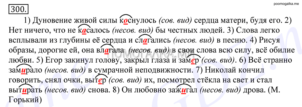 Упражнение №300 — решение 1