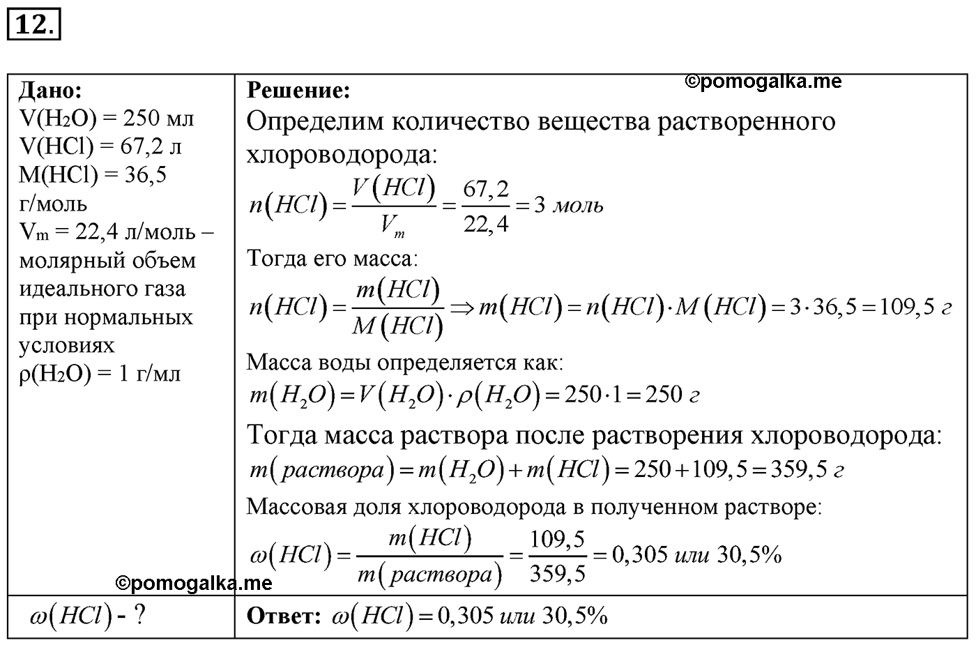 Глава Первая. Строение вещества. §12. Состав вещества. Смеси. Параграф 12 задание №12 — решение 1