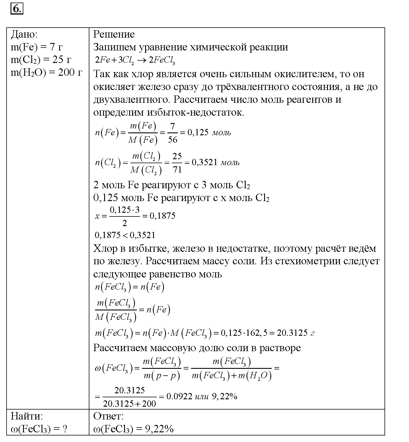 Глава пятая. Электрохимические реакции. §22. Подумайте, ответьте, выполните. Задание №6 — решение 1