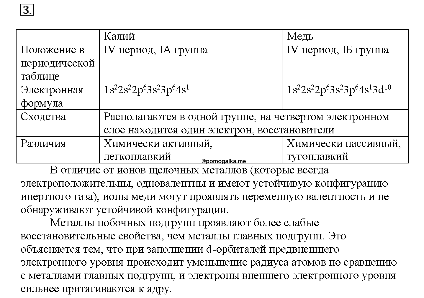 Глава шестая. Металлы. §28. Подумайте, ответьте, выполните. Задание №3 — решение 1