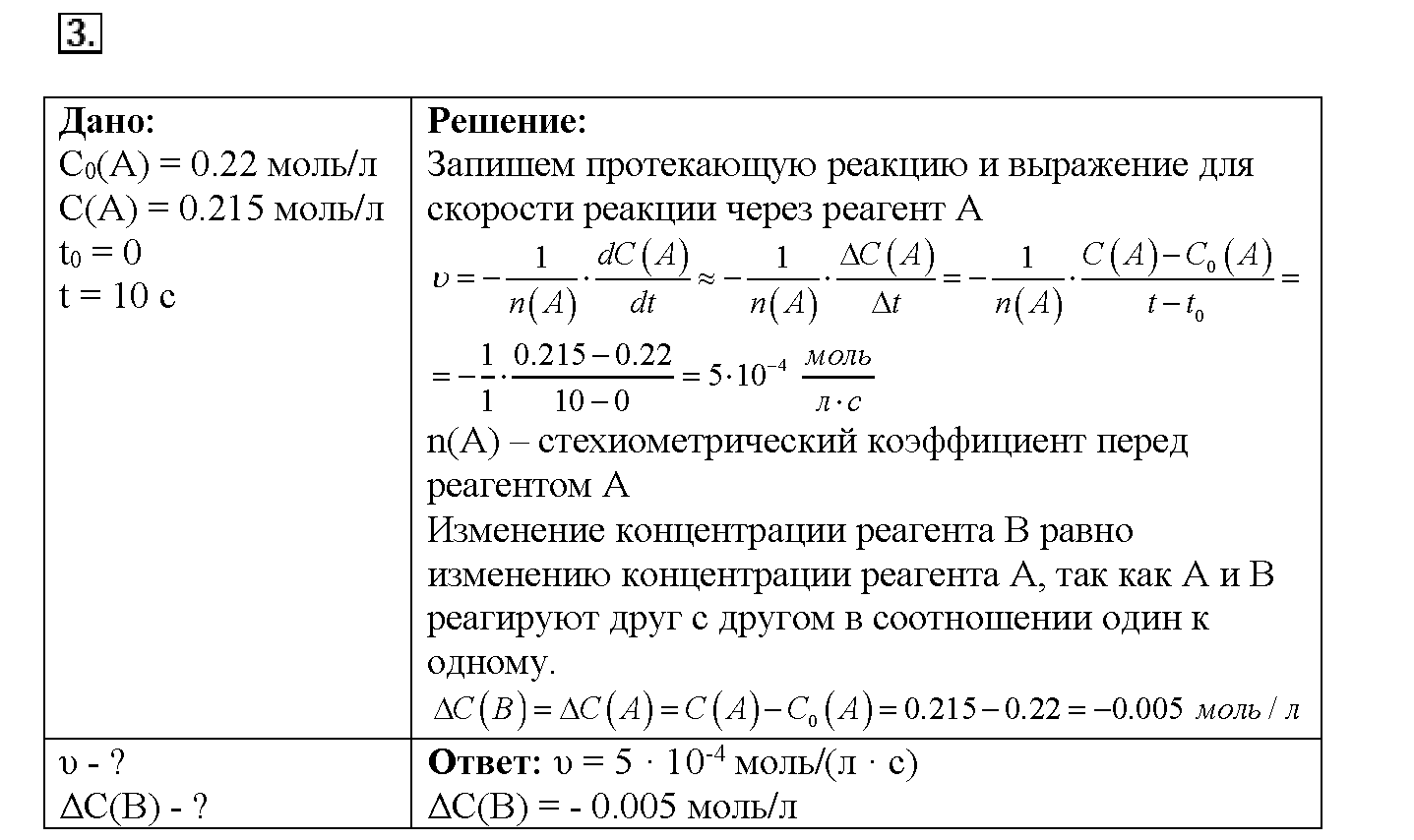 Глава третья. Химические реакции. §13. Подумайте, ответьте, выполните. Задание №3 — решение 1
