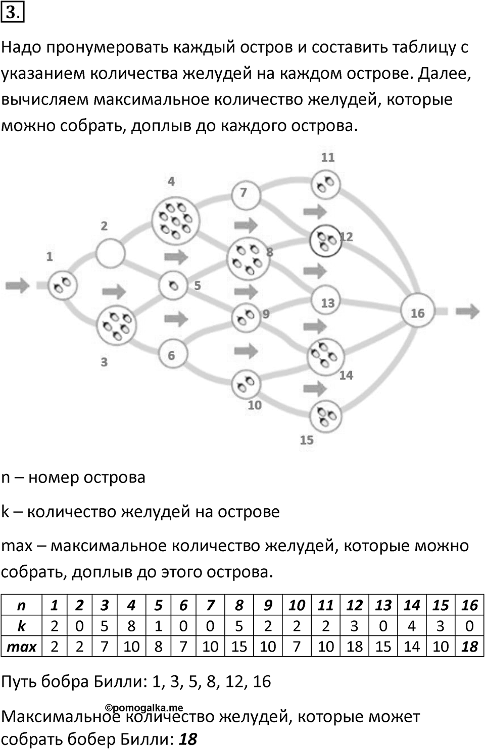 Параграф 11 номер 3 — решение 1