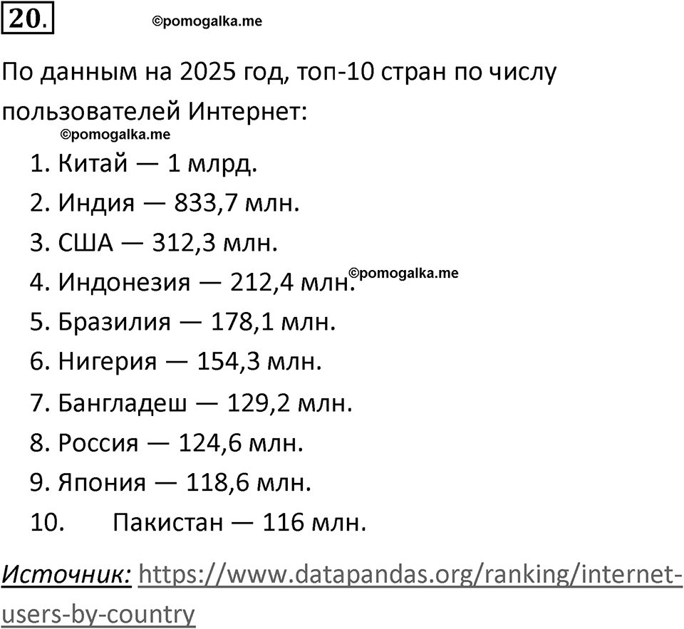 Параграф 14 номер 20 — решение 1