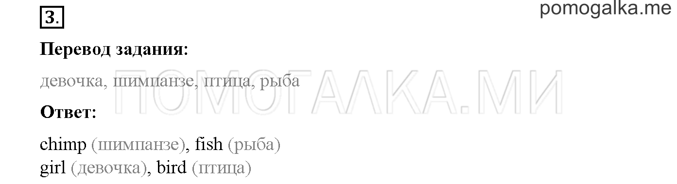 Module 3. Страница 72-73. 9b. At the Circus!. Задание №3 — решение 1