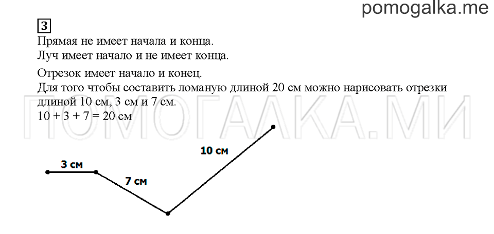 Часть 1. Геометрический словарь. Страница 70. Задание №3 — решение 1
