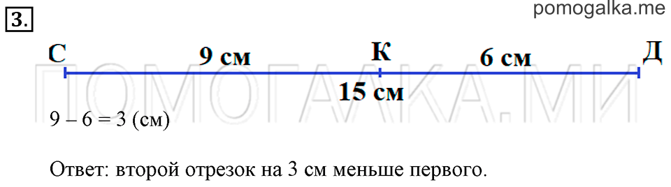 Часть 1. Сложение и вычитание (повторение). Страница 6-7 задача №3 — решение 1