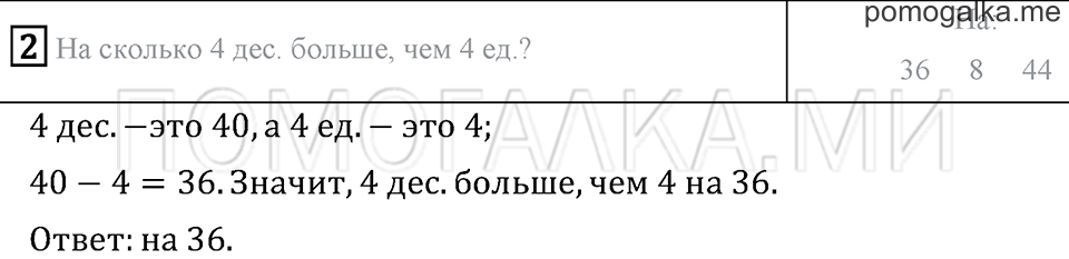 Часть 2. Страница 100. Проверим себя и оценим свои достижения. Вариант №1. Задача №2 — решение 1